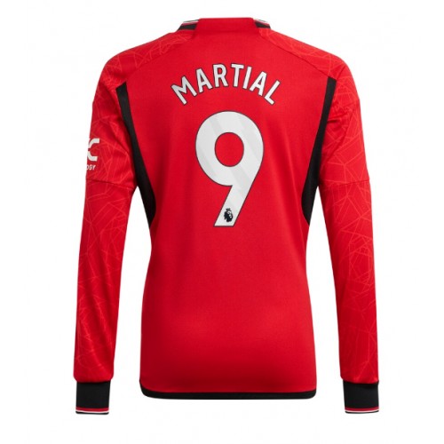 Manchester United Anthony Martial #9 Domaci Dres 2023-24 Dugi Rukav